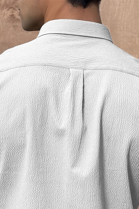 Мужская белая рубашка Etro Pegasus logo