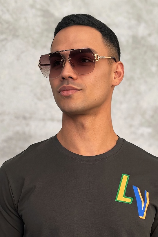 Солнцезащитные очки Philipp Plein - Brown