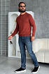 Мужской красный джемпер Loro Piana