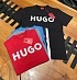 Мужская футболка Hugo Boss белого цвета