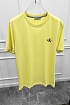 Мужская жёлтая футболка Calvin Klein Urban Graphic