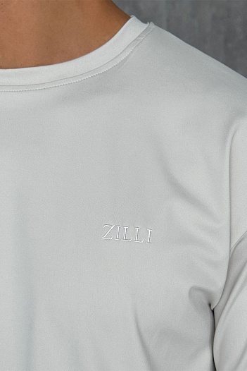 Мужская бежевая футболка Zilli   