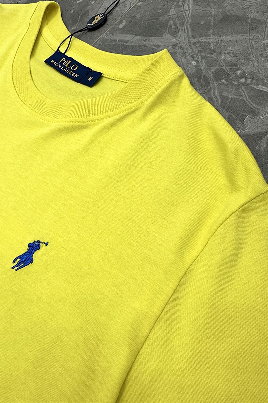 Жёлтая футболка Роlо Ralрh Lаurеn basic
