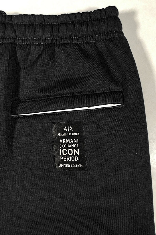 Утеплённые штаны на флисе Armani Exchange - Black