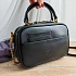 Женская кожаная сумка 22x15 - Black
