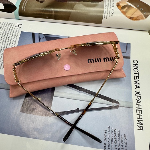 Женские солнцезащитные очки MIU MIU Glimpse   