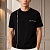 Мужская чёрная футболка Armani Exchange