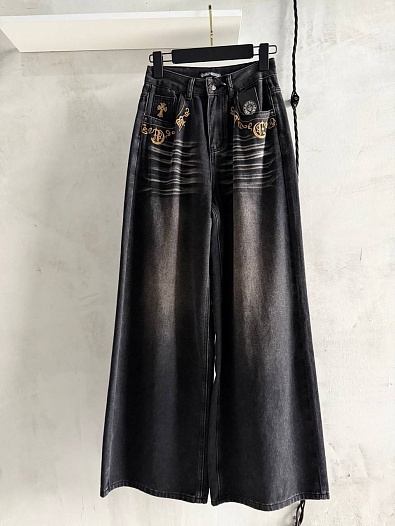 Женские джинсы Chrome Hearts premium   