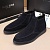 Замшевые лоферы с мехом Hugo Boss high-top - Navy