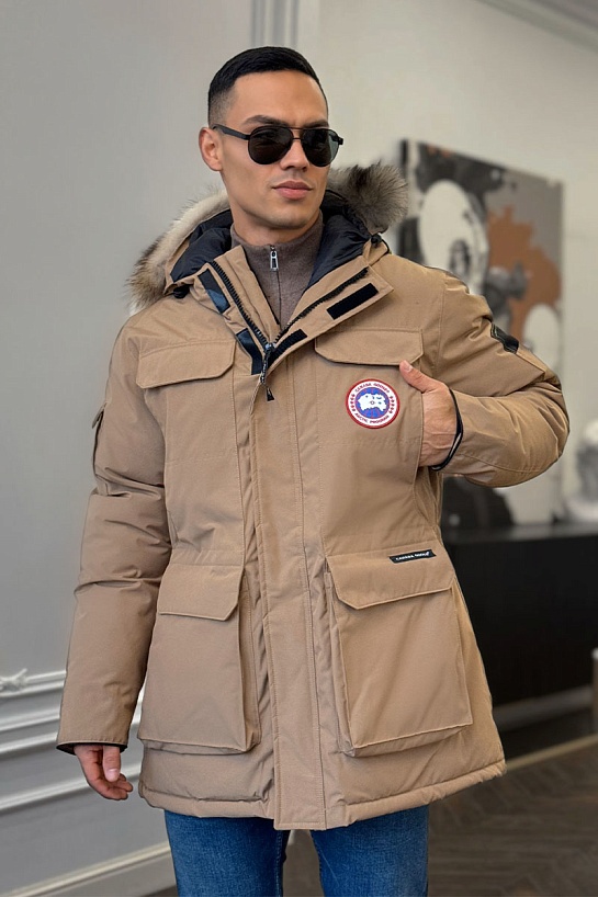 Мужская парка Canada Goose Expedition - Brown