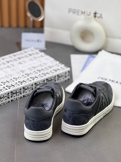 Комбинированные кроссовки Premiata Bonnie - Navy   