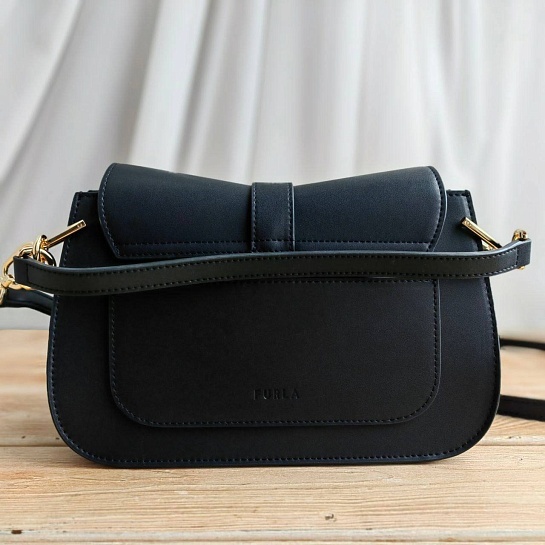 Кожаная сумка Furla Flow Mini 25x18 см