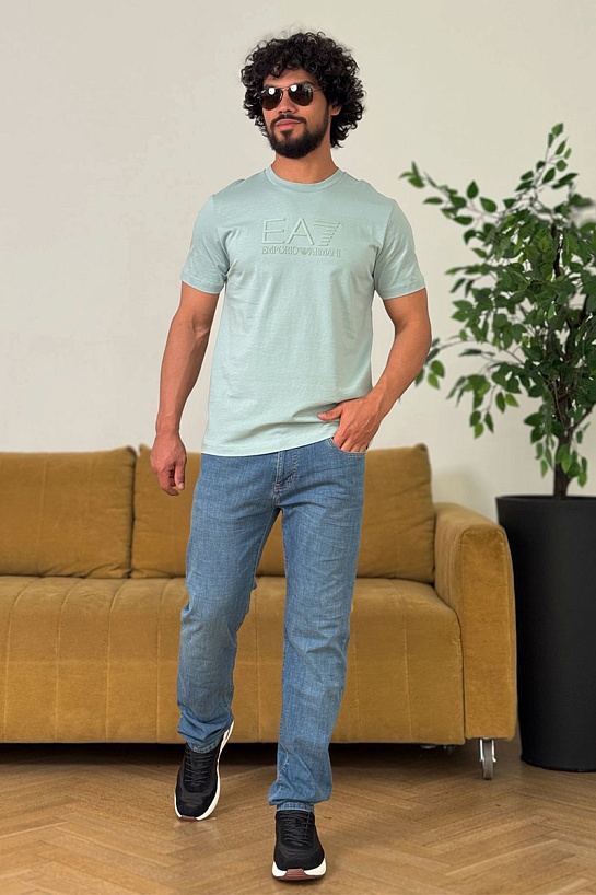 Мужские синие джинсы Canali