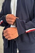 Тёмно-синий спортивный костюм Moncler logo-patch