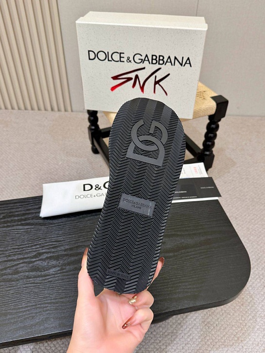 Мужские кроссовки Dolce & Gabbana Cushion - Black