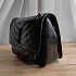 Кожаная сумка Yves Saint Laurent Niki Medium Black 28x21 см