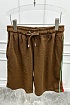 Мужские шорты Gucci GG Monogram - Brown