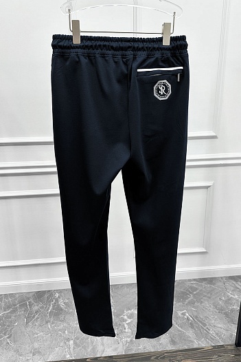 Мужские тёмно-синие штаны Stefano Ricci   