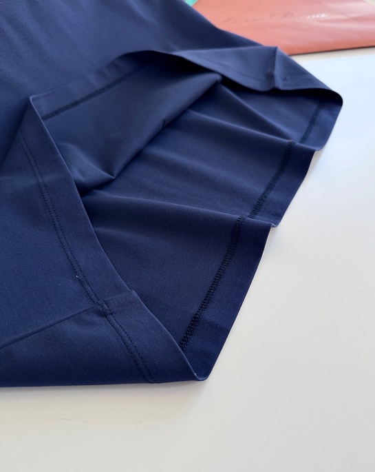 Мужская синяя футболка Loro Piana