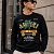 Чёрный мужской свитшот Amiri Rum Label logo-print
