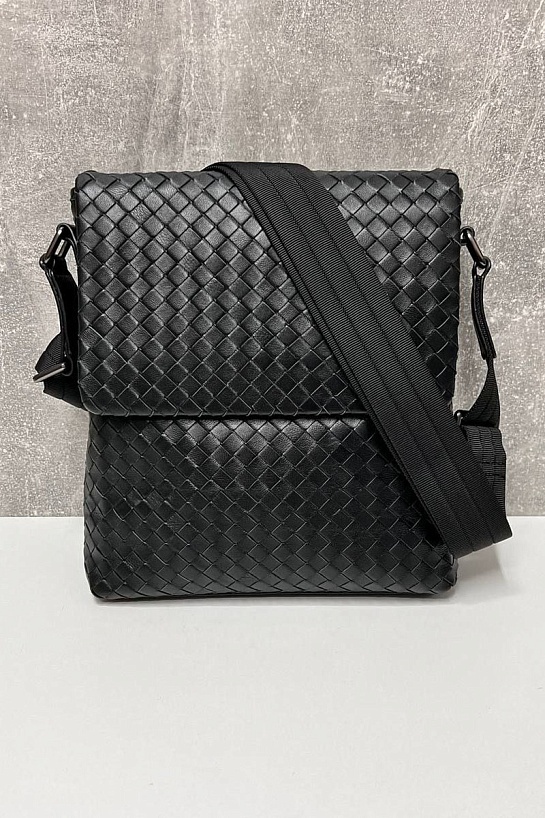 Кожаная сумка Bottega Veneta Intrecciato 27x24 см