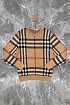 Мужская бежевая кофта Burberry check pattern
