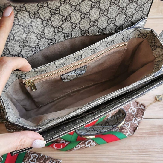 Сумка Gucci x Baleniaga Horsebit 24.5x18 см