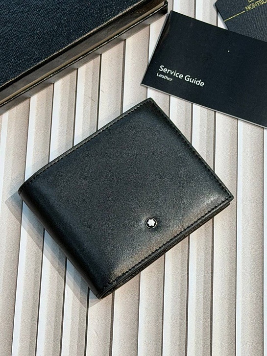 Кожаный кошелёк Montblanc Meistertuck Sartorial premium 11.5x9 см