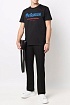 Чёрная оверсайз футболка Alexander McQueen est.1992