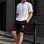 Мужские чёрные шорты Off-White