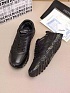 Кожаные кроссовки с мехом Premiata low-top - Black