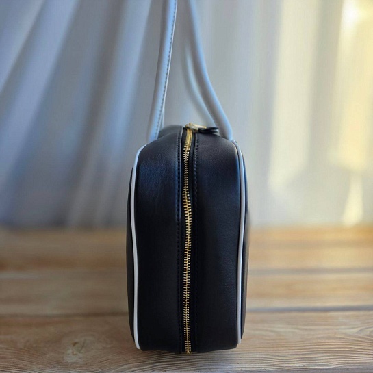 Кожаная сумка тоут MIU MIU Beau 36x21 см - Black