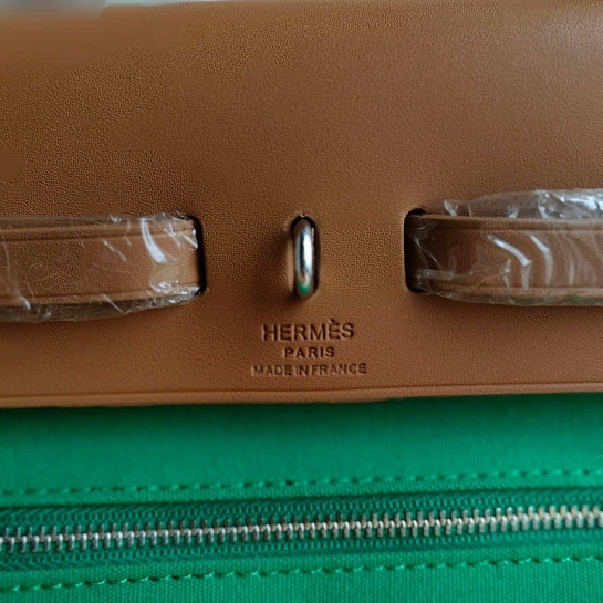 Женская сумка Hermes HerBag 30x25 см - Green