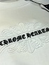 Белая оверсайз футболка Chrome Hearts Premium
