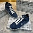 Замшевые кроссовки с мехом Premiata high-top - Navy