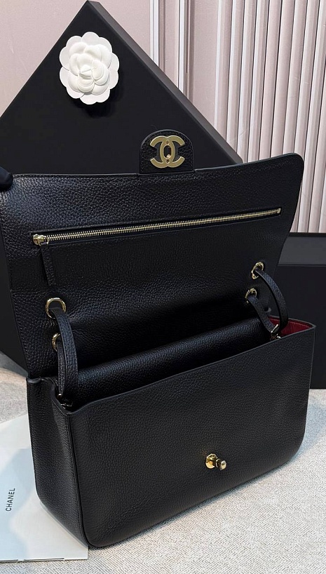 Кожаная сумка Chanel premium 32x19.5x10 см