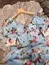 Женское синее платье Zimmermann Floral all-over