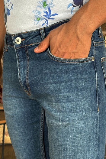 Мужские синие джинсы Emporio Armani   