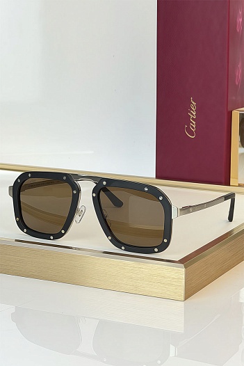 Солнцезащитные очки Cartier Santos    