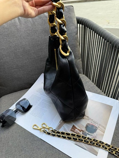 Кожаная сумка Chanel 29x21 см   