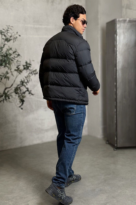 Мужской чёрный пуховик Роlо Ralрh Lаurеn pony-embroidered