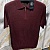 Мужское поло Stefano Ricci бордового цвета