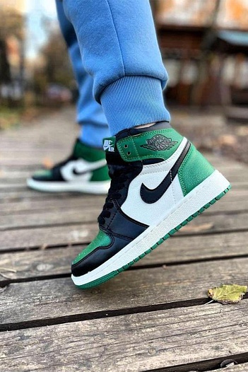 Кроссовки Nike Air Jordan 1 Retro High "Pine Green"   