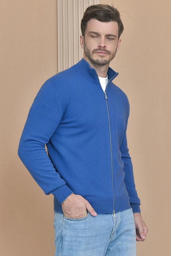 Кашемировый свитер Brunello Cucinelli Premium - Lake Blue   