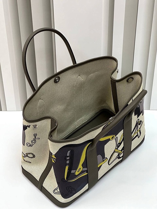 Женская сумка Hermes Garden Party Premium 36x26x17 см