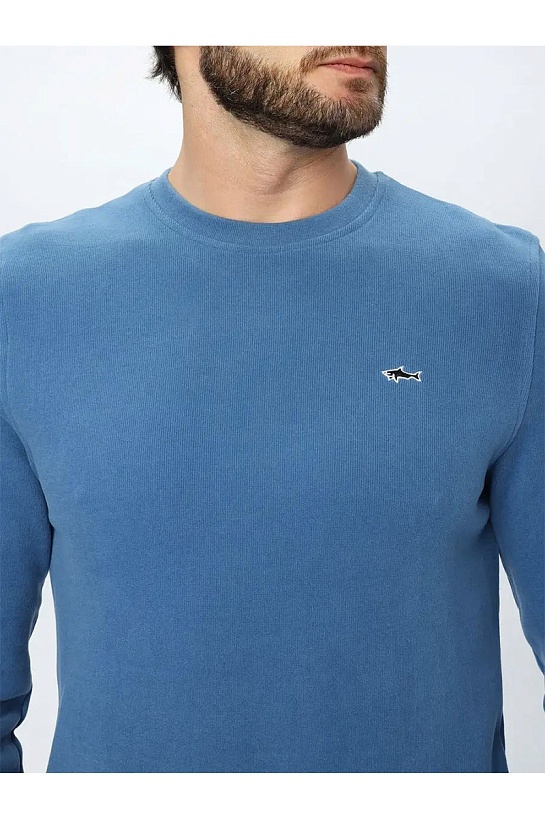 Мужской синий свитшот Paul & Shark