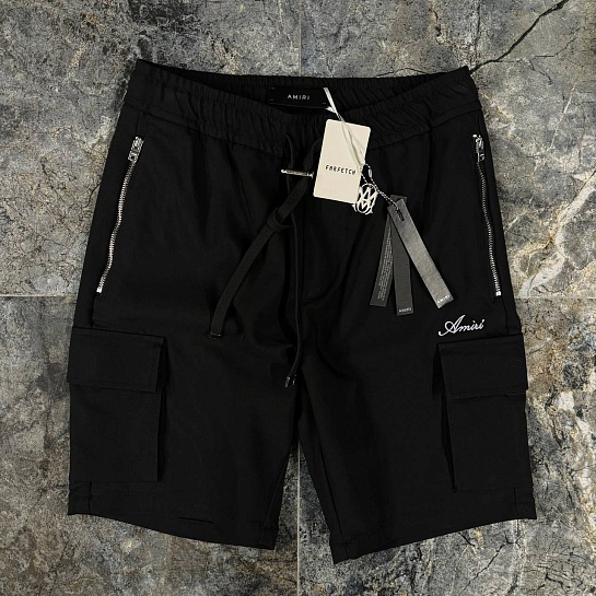 Мужские чёрные шорты Amiri