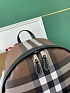 Кожаный рюкзак Burberry Dark Birch Brown Premium 30.5x14.5x42.5 см