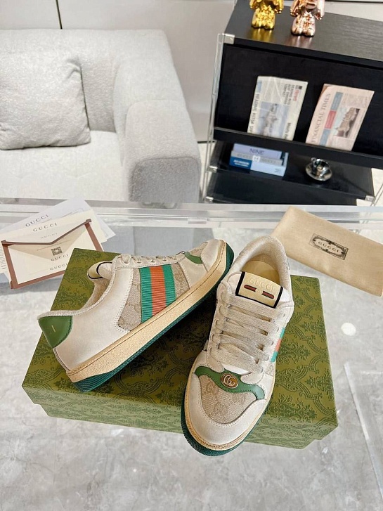 Женские кроссовки Gucci GG Screener premium