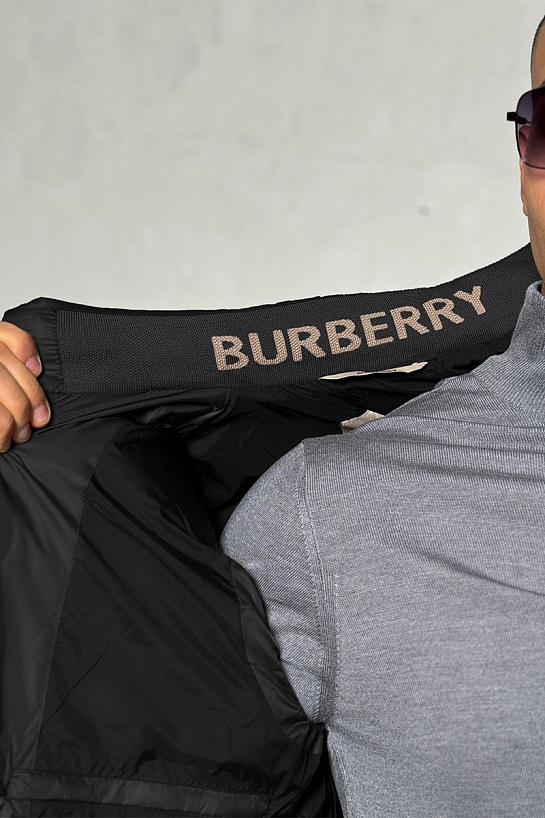 Мужской жилет Burberry чёрного цвета